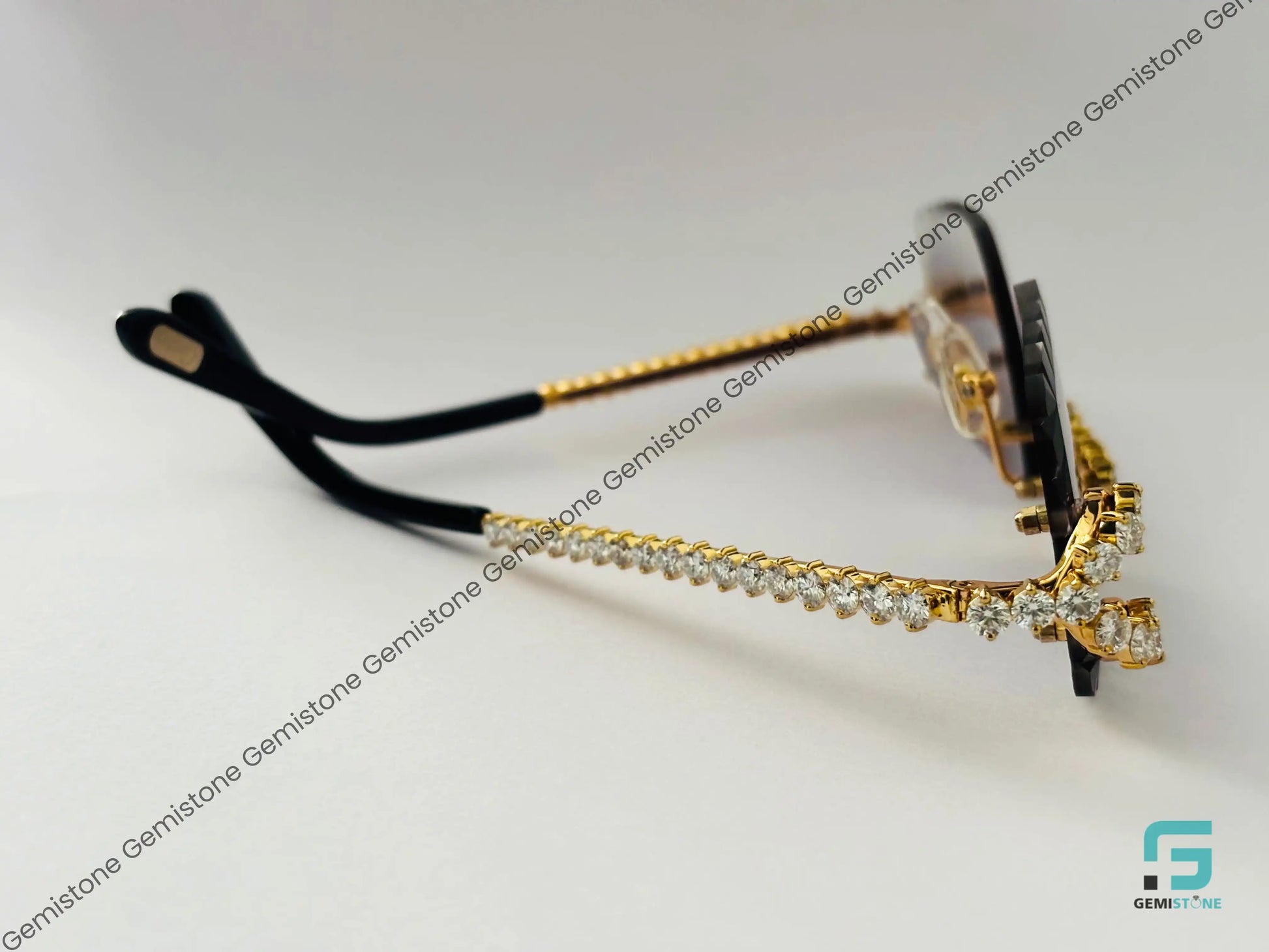 Stainless Steel 5MM Moissanite Sunglasses