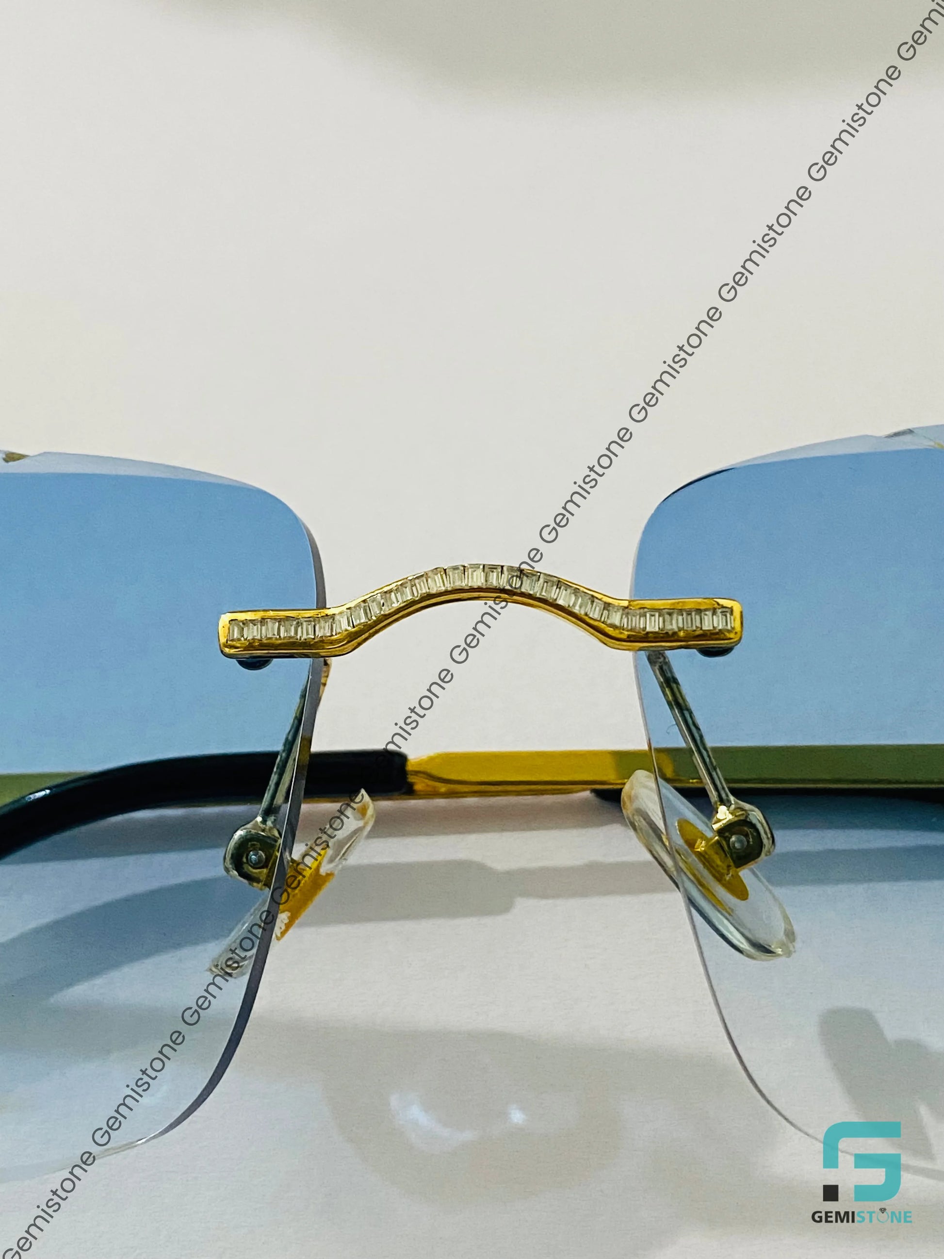 Stainless Steel Two Tone Sunglasses