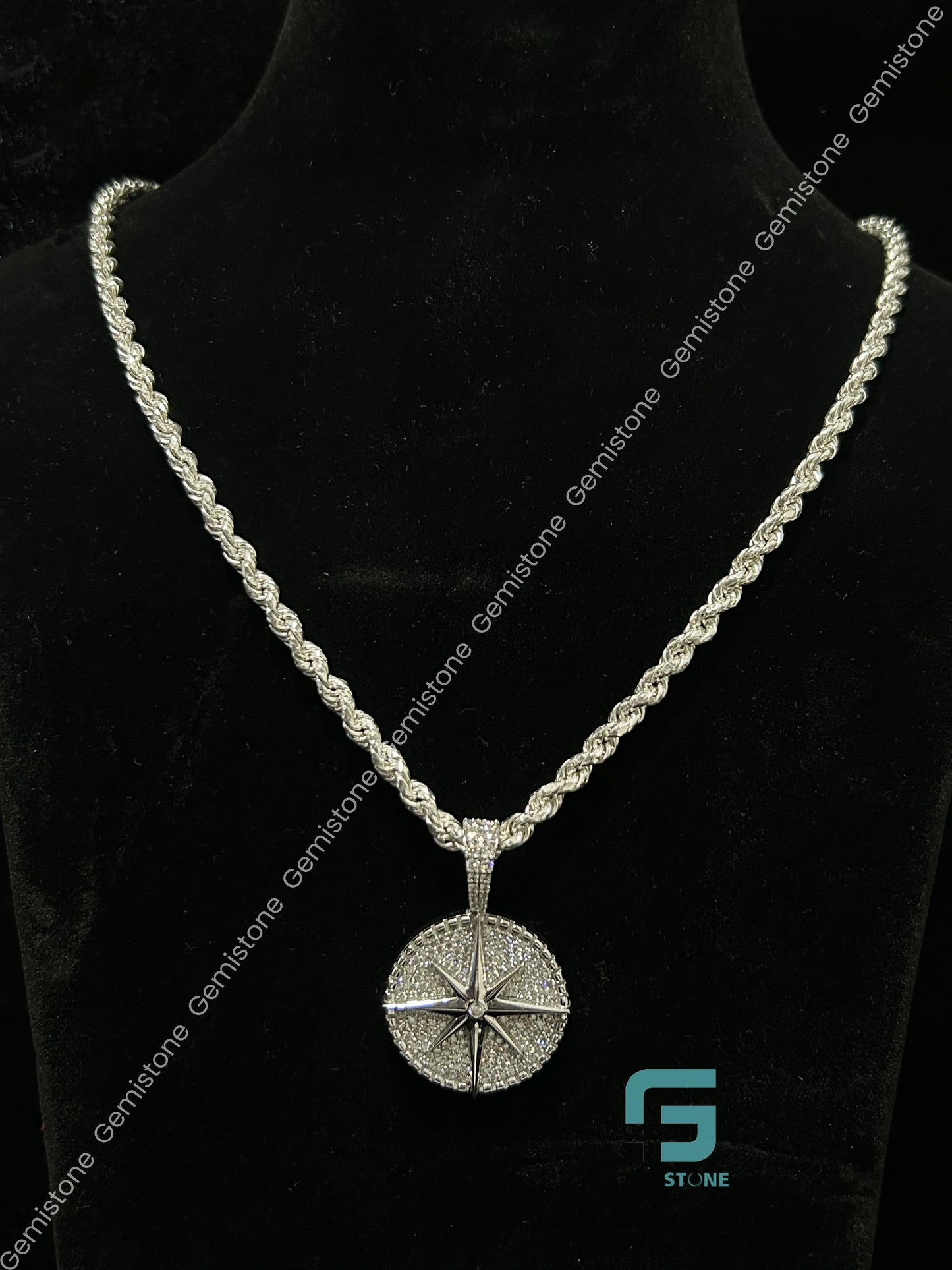 Starling Silver Plain Rope Chain