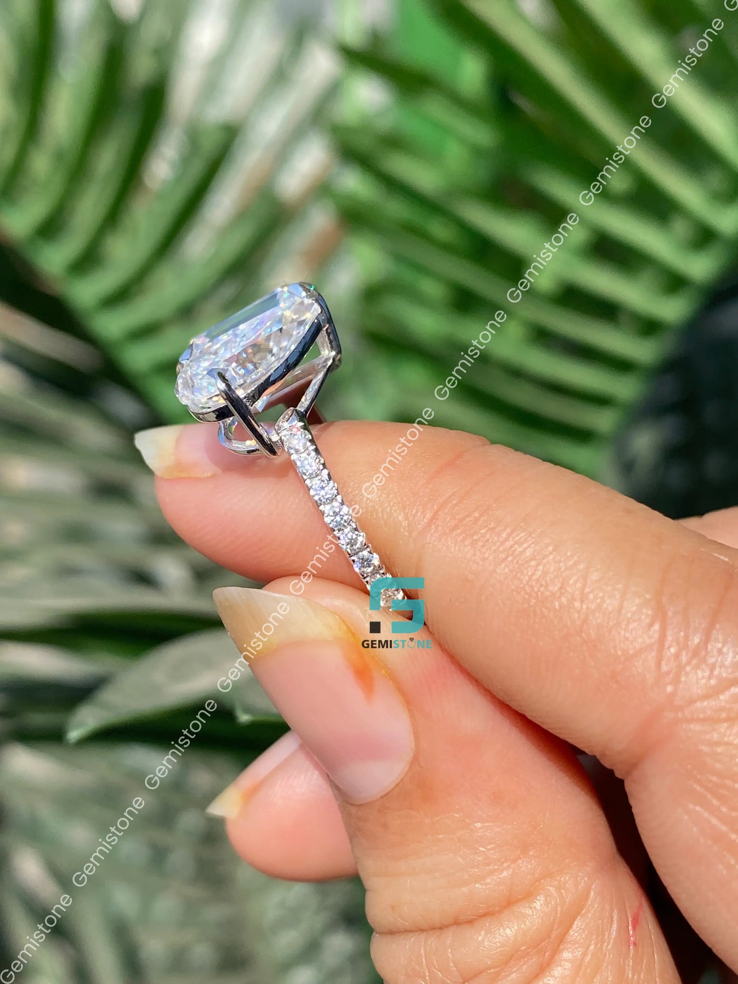 Toi Et Moi Moissanite Wedding Ring For Women