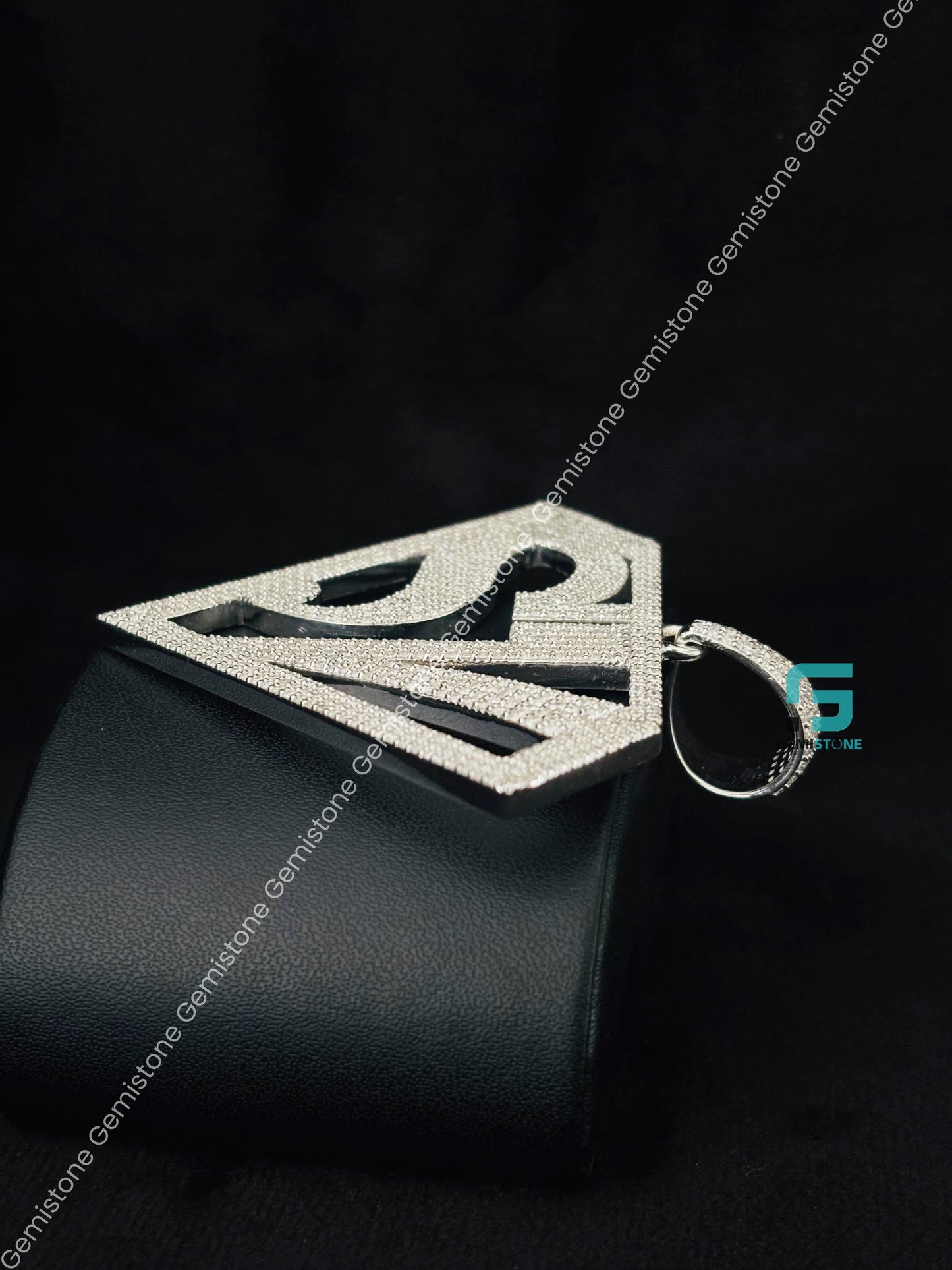 ICP Twiztid Soopa Villain Superman Moissanite Charm Pendant