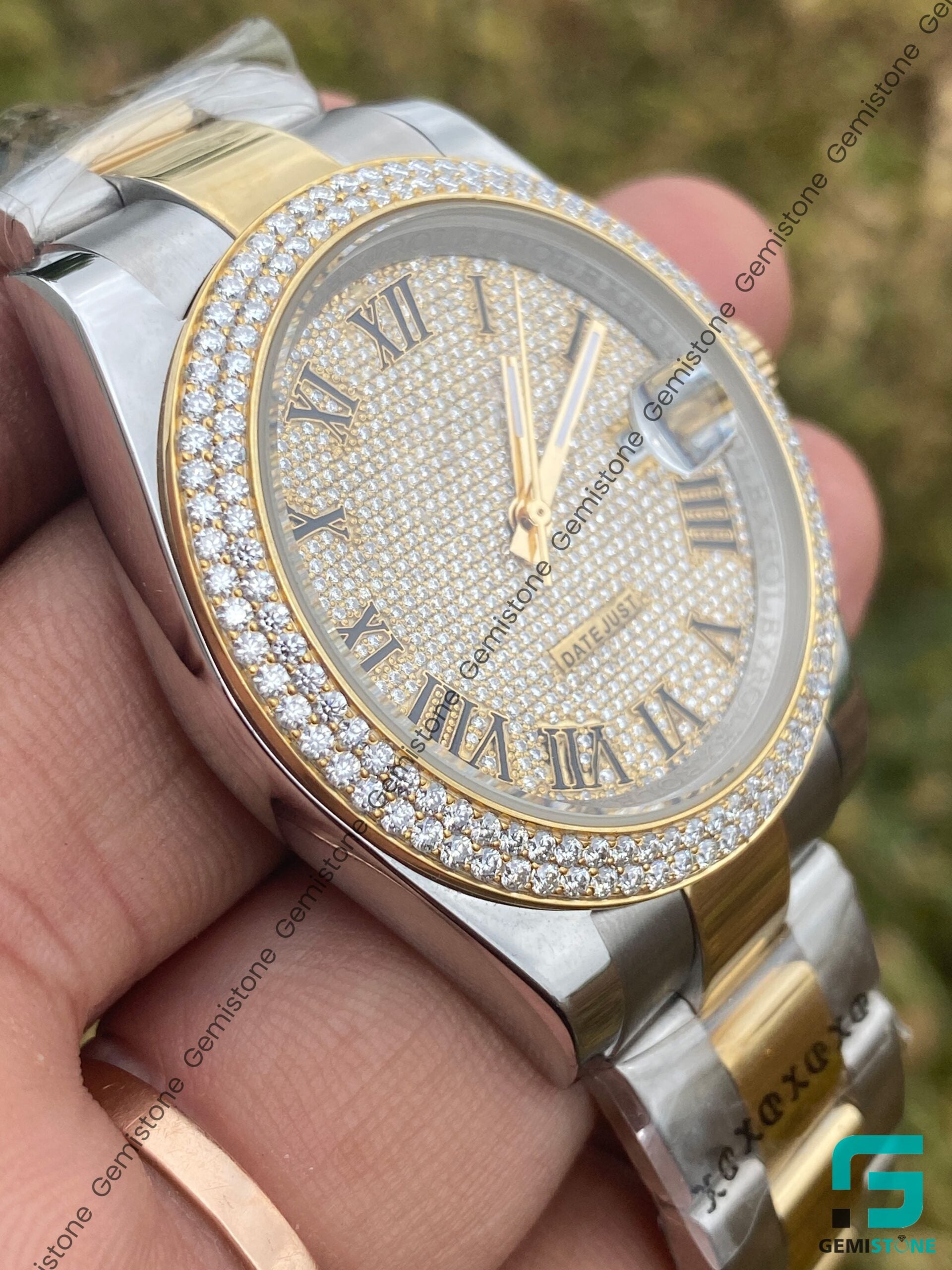 Two-Tone-41mm-Dial-Diamond-Watch-scaled