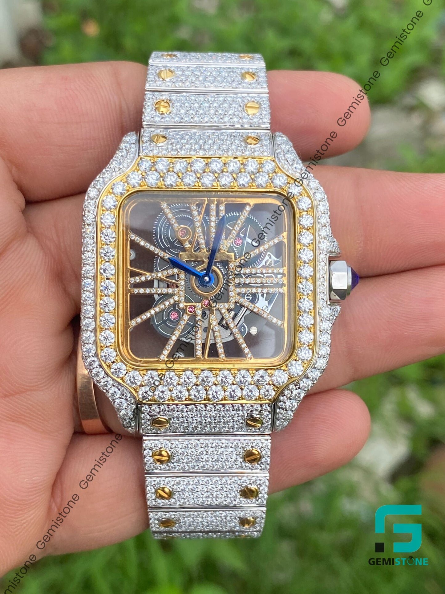 Two-Tone-Cartier-Diamond-Watch-1