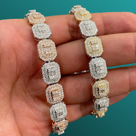 Two-Tone-Diamond-Tennis-Bracelet