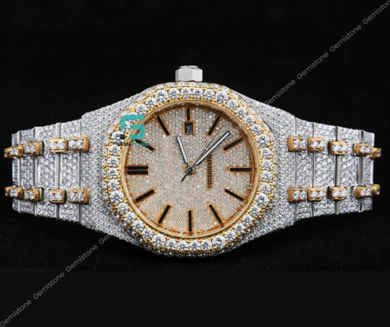 Buy 41MM Fully Studded Moissanite Iced Out Watch For Men