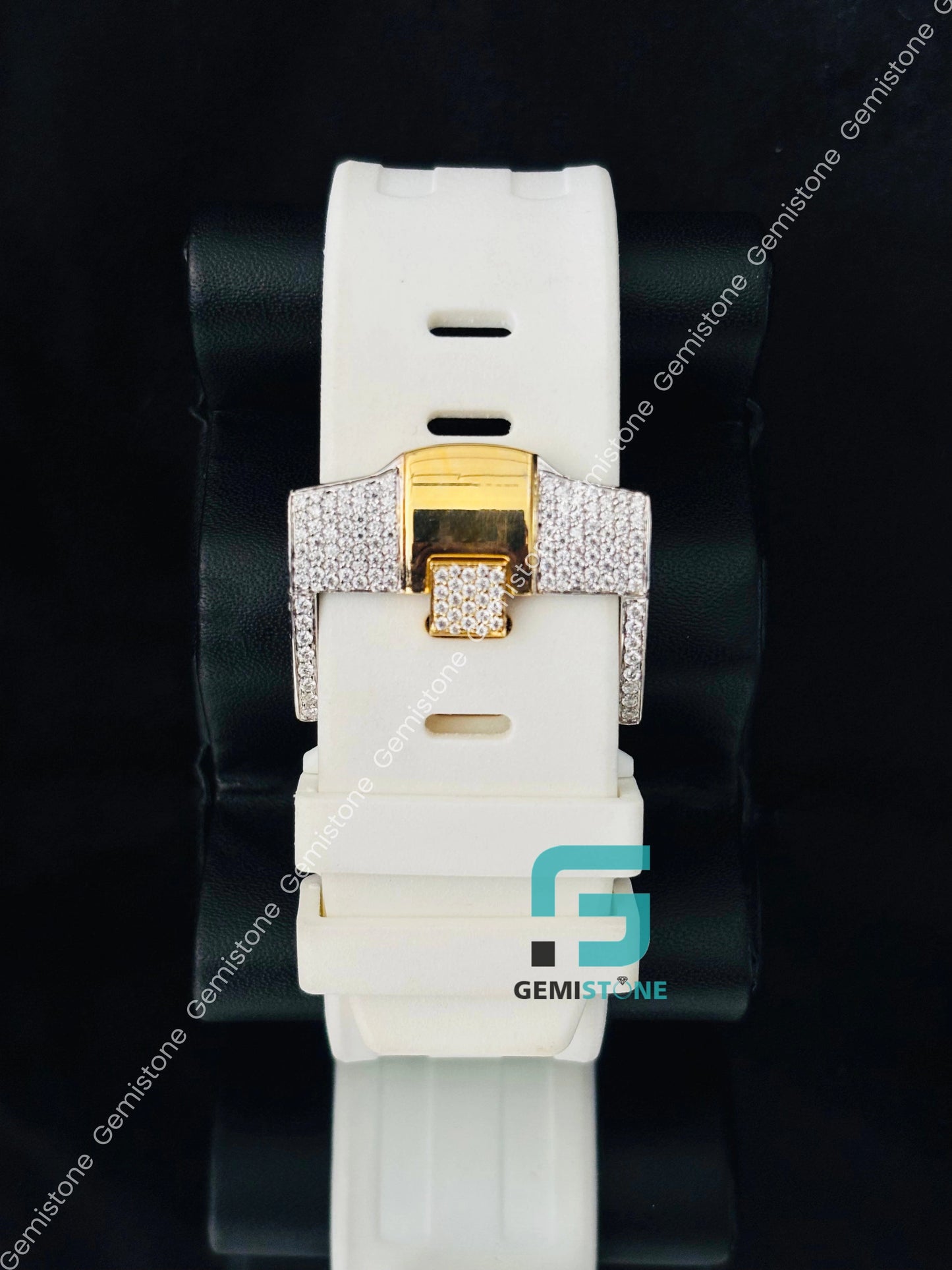 TwoToneMultiChronographAPMoissaniteWatch