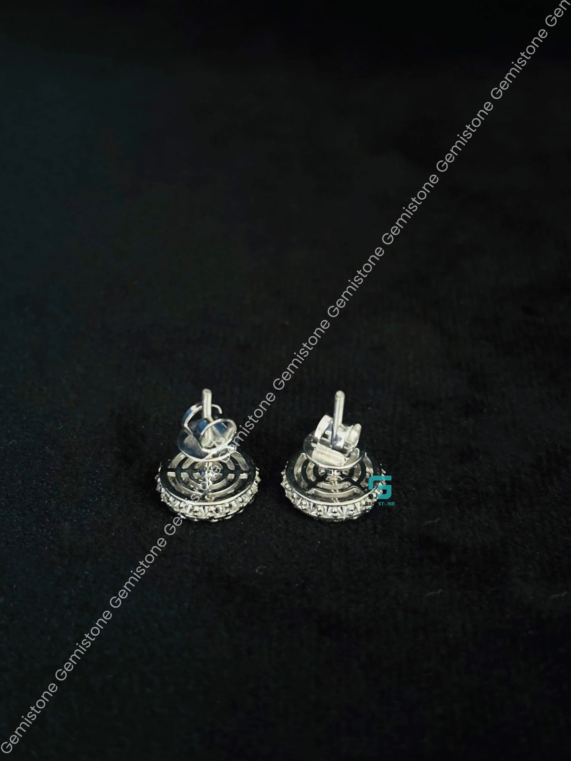 Upside Side Wedding Earrings 925 Silver