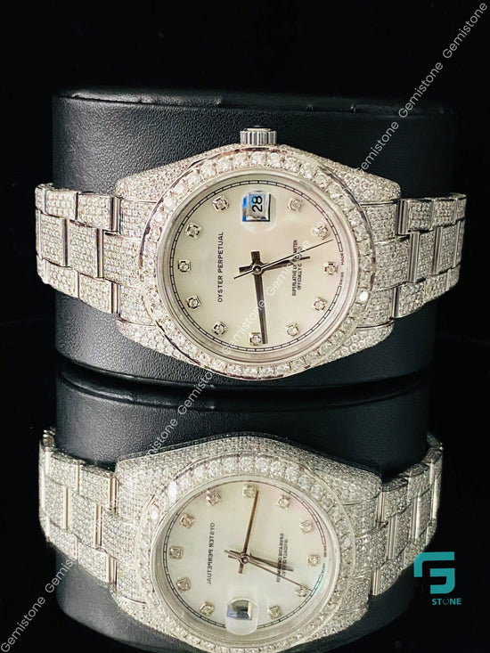 VVS Moisanite Stone Watch