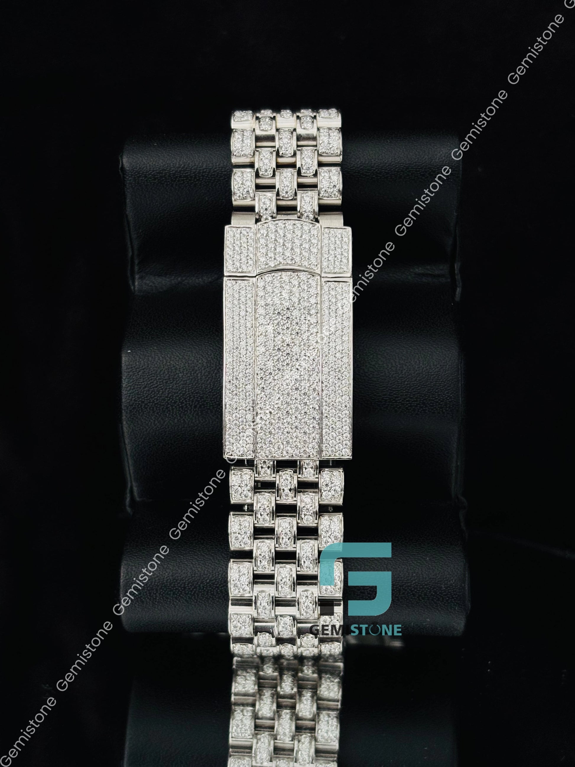 VVS Big Bezel Moissanite Iced Out Hip Hop Watch For Him