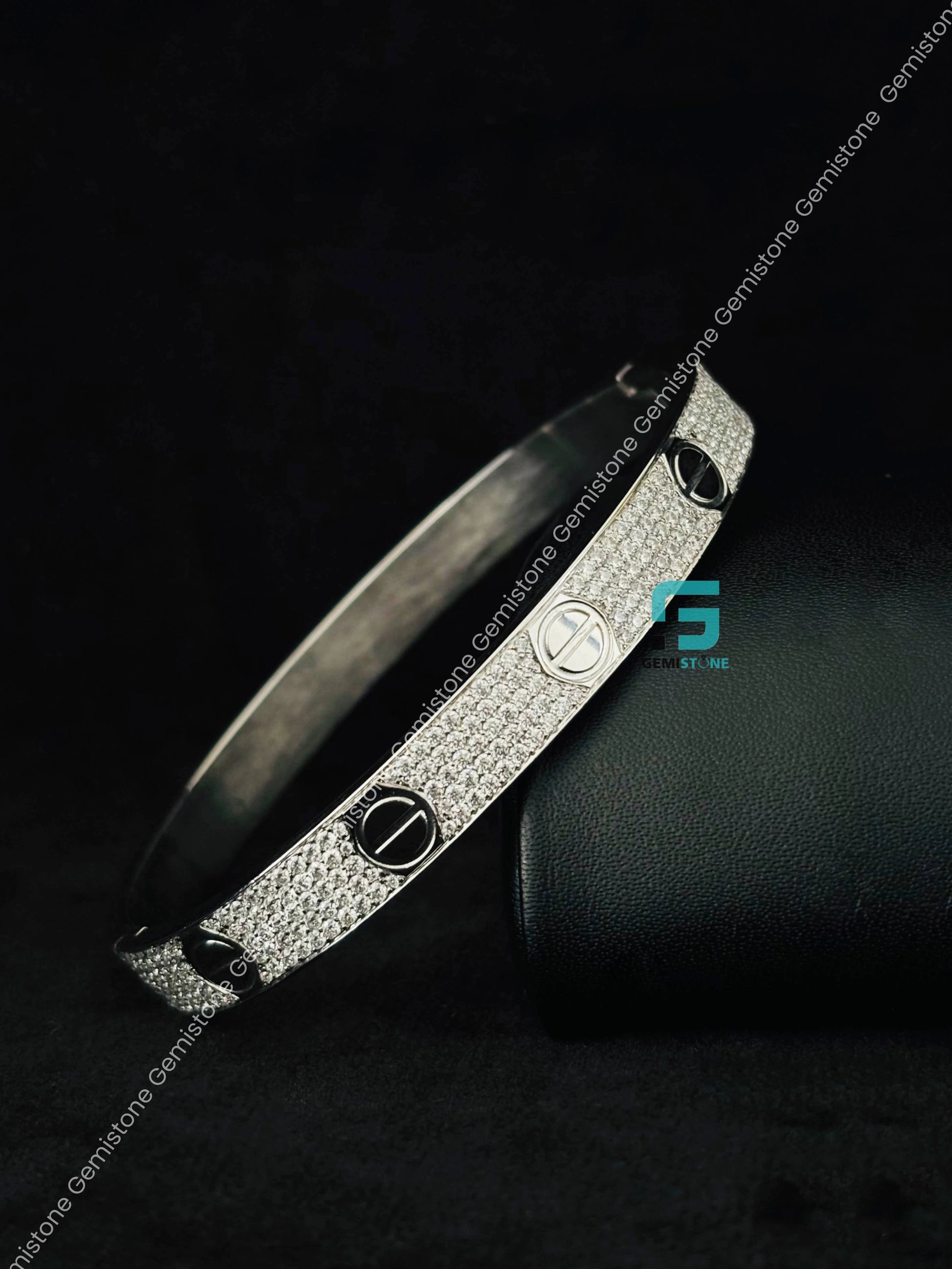 VVS Moissanite Bangle Cartier Bracelet