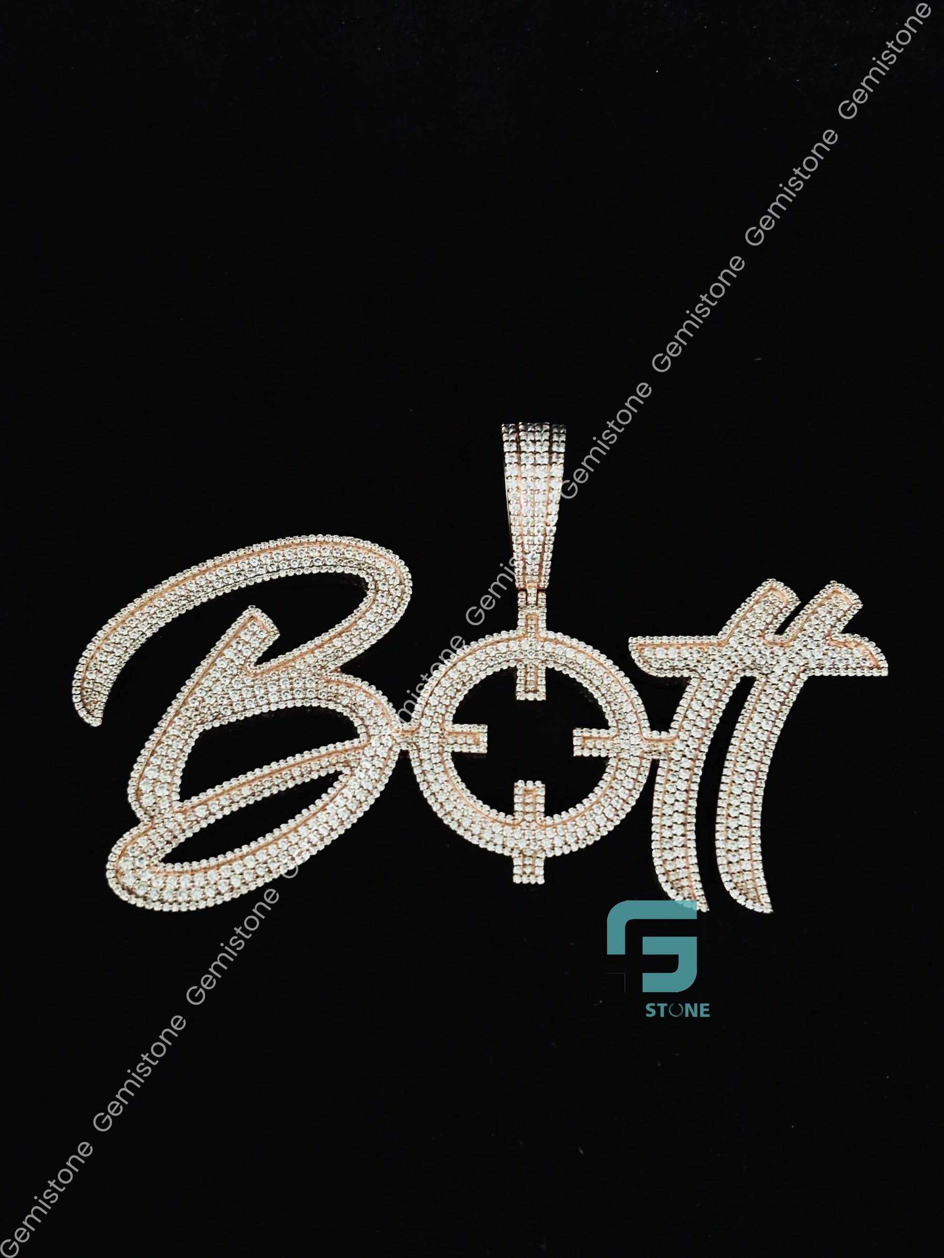 VVS Moissanite Rappers Pendant