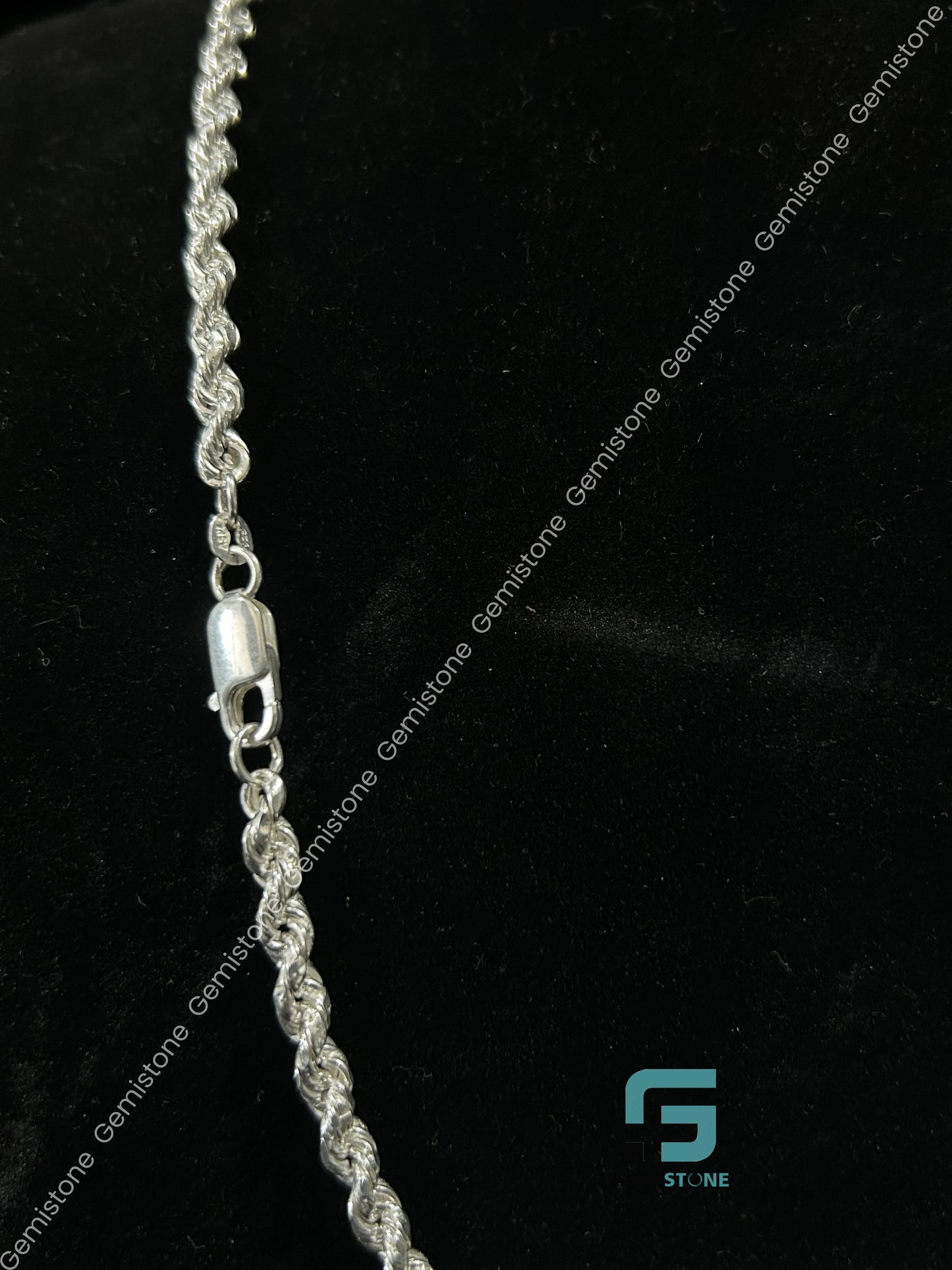 VVS Starling Silver Rope Chain