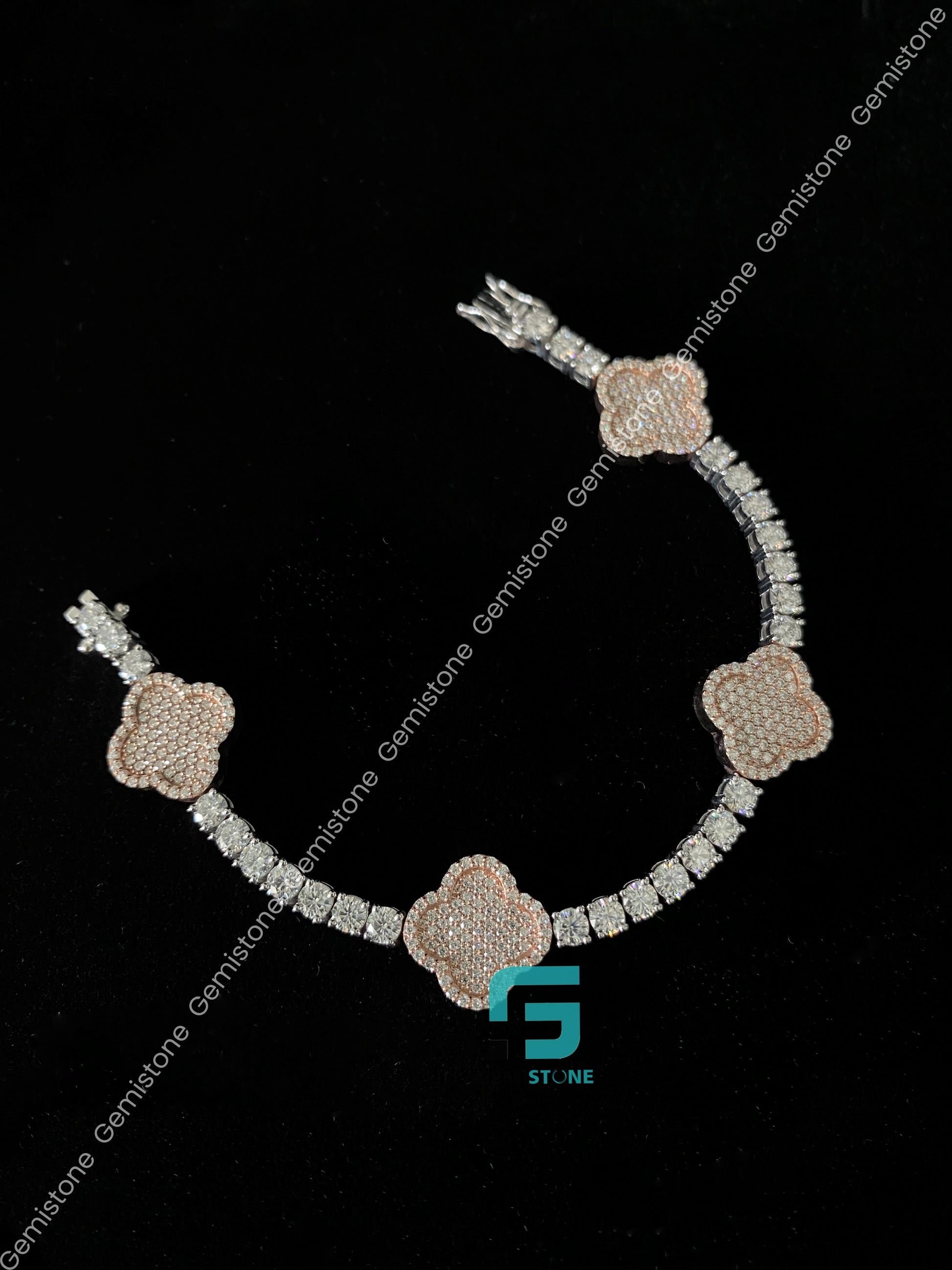 Yellow Gold Plated Bust Down Bracelet