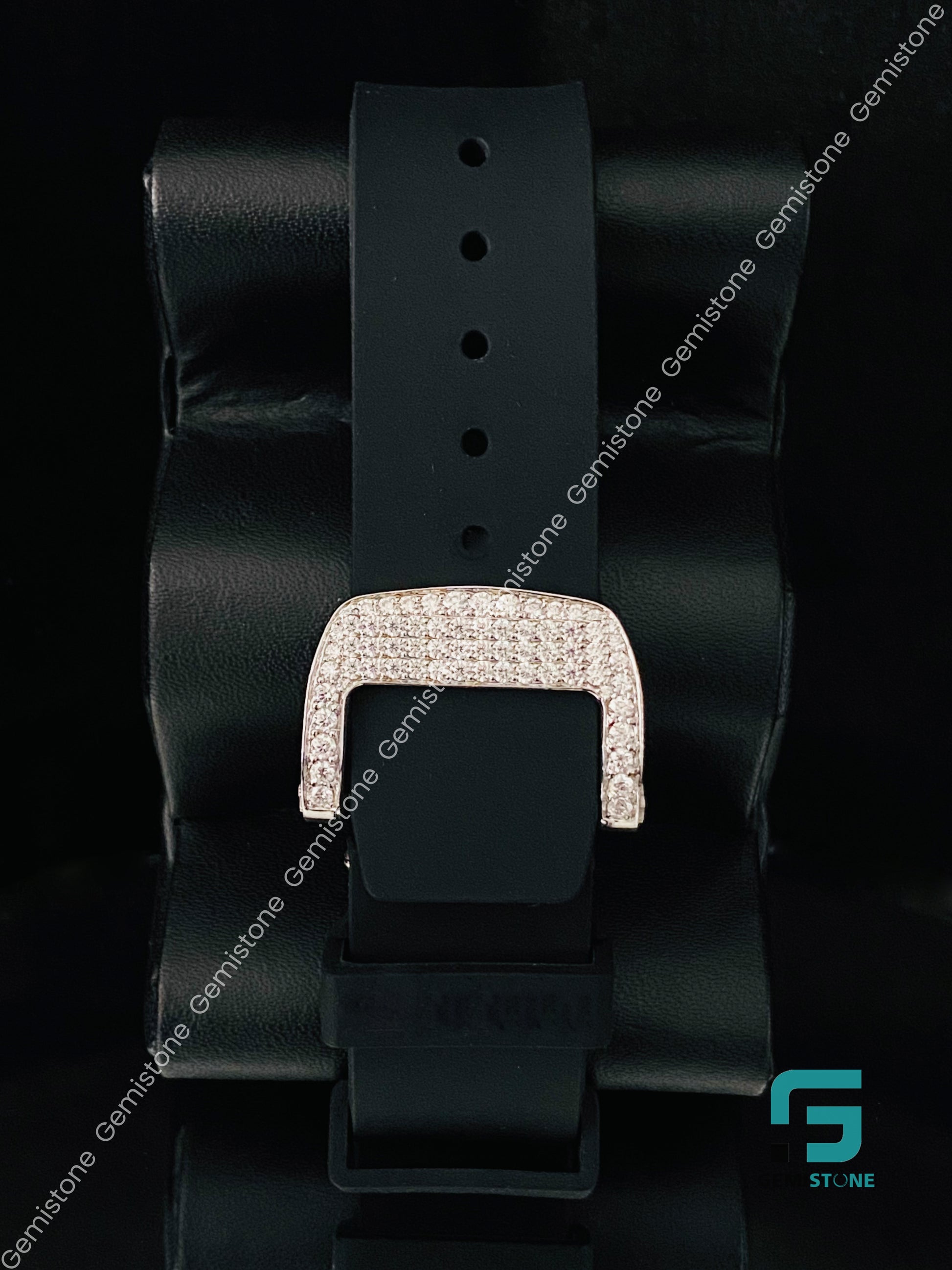 face Dial Moissanite Hip Hop Watch