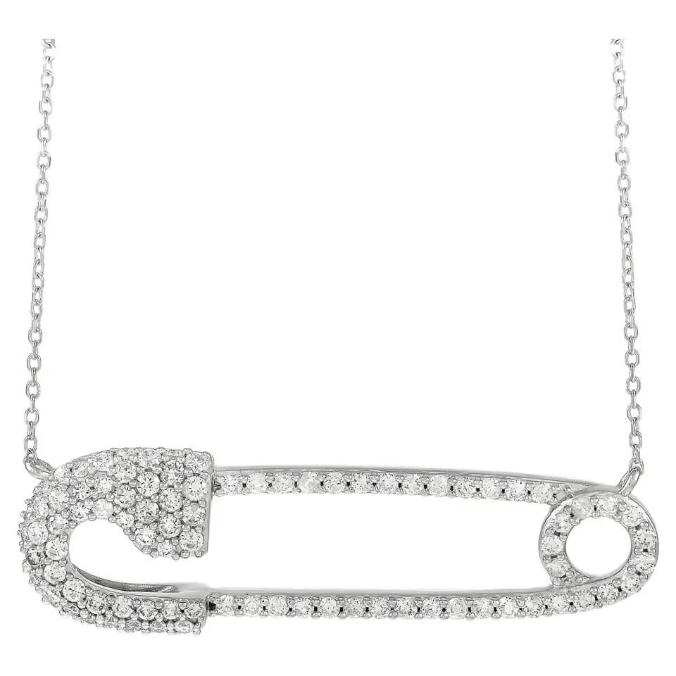 Unique Gold Safety Pin Necklace for Women