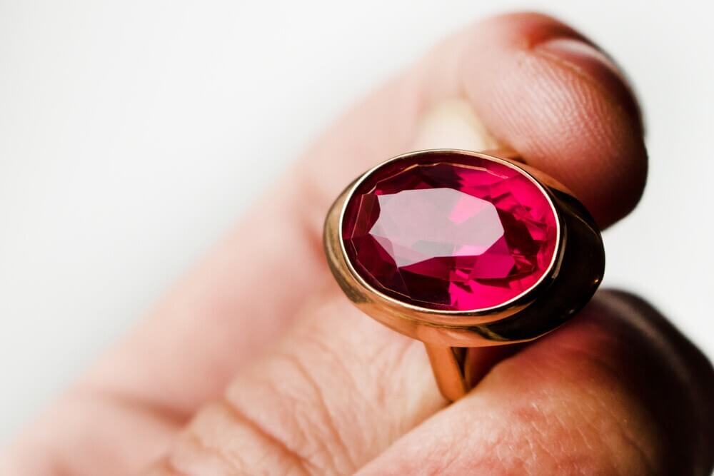 Ruby Engagement Rings for Men