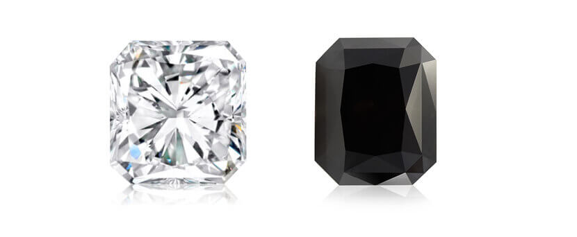 What is the Difference between black diamonds and colorless diamonds
