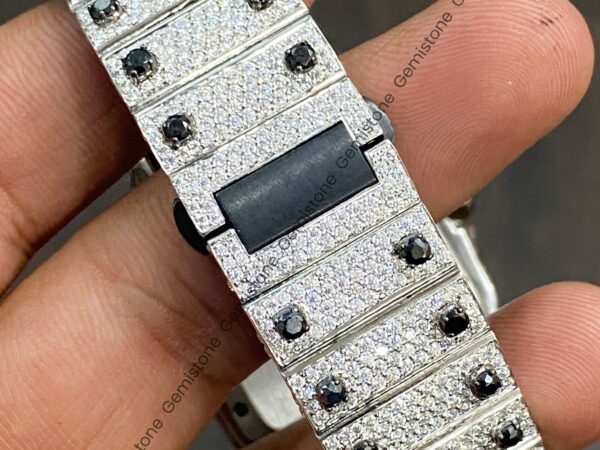 Black Diamond Iced Out Watch