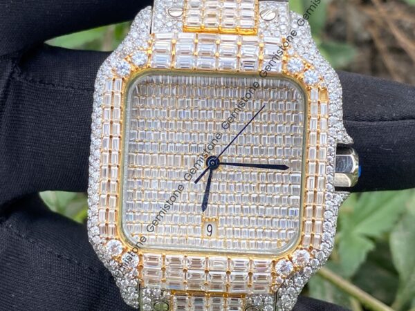 Baguette Diamond Watch