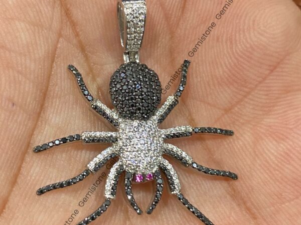 Iced Out Spider Pendant